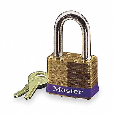 Keyed Padlock 3/4 in Rectangle Silver MPN:2KALF