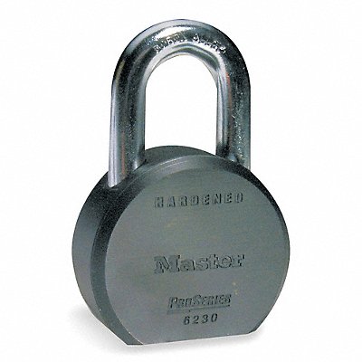 Keyed Padlock 7/8 in Round Silver MPN:6230KA-10G501