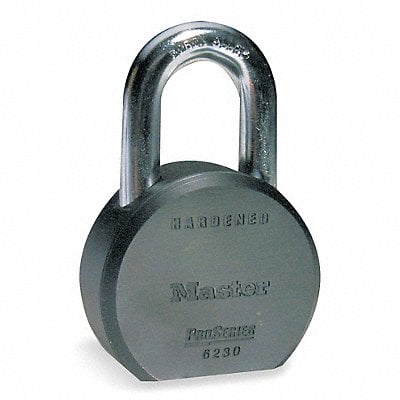 Keyed Padlock 7/8 in Rectangle Silver MPN:6230LH