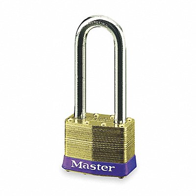 Keyed Padlock 15/16 in Rectangle Gold MPN:6KALJ