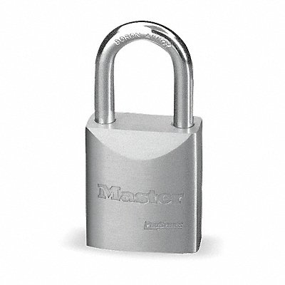 Keyed Padlock 29/32 in Rectangle Silver MPN:7050NKA