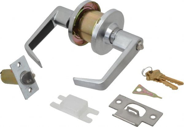 Entry Lever Lockset for Up to 1-3/4