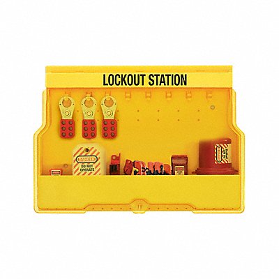 Unfilled Lockout Station w/Cover Plastic MPN:S1850EPRE