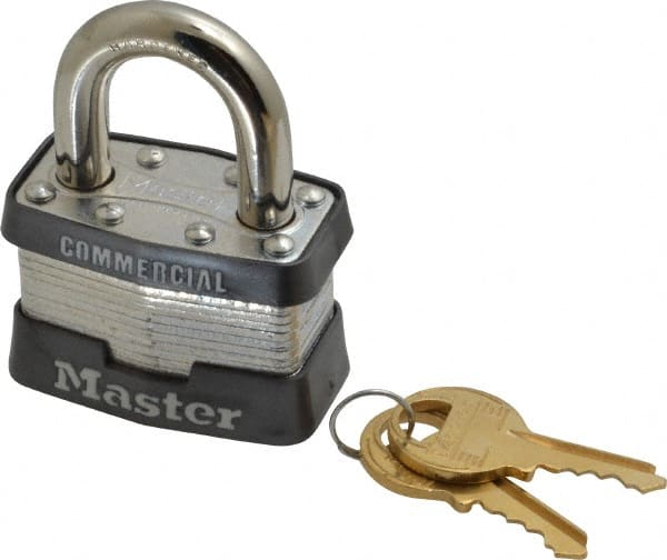 Padlock: Laminated Steel, 1-3/4