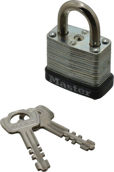 Padlock: Steel, Keyed Alike, 1-1/8