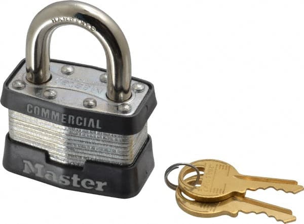 Padlock: Laminated Steel, Keyed Alike, 1-3/4