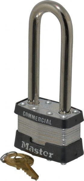 Padlock: Laminated Steel, Keyed Alike, 1-3/4