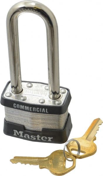 Padlock: Laminated Steel, Keyed Alike, 1-3/4