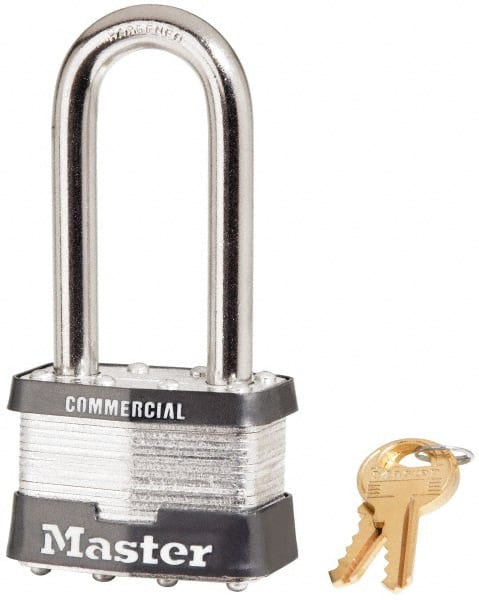 Padlock: Laminated Steel, Keyed Different, 2