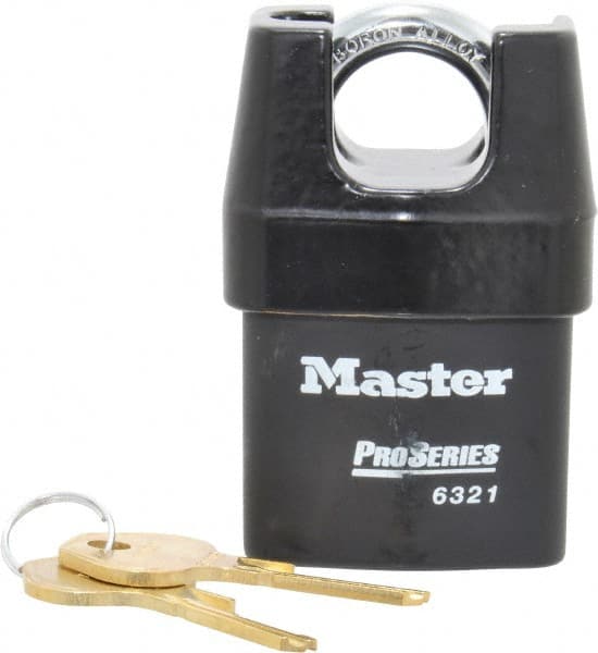 Padlock: Laminated Steel, Keyed Alike, 2-1/8