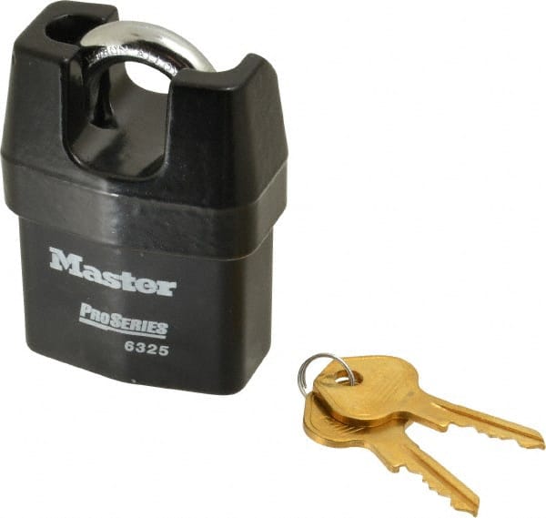 Padlock: Laminated Steel, Keyed Different, 2-3/8