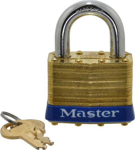 Padlock: Brass, Keyed Alike, 2