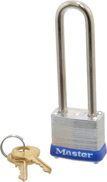 Padlock: Laminated Steel, Keyed Alike, 1-1/8