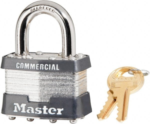 Padlock: Steel, Keyed Alike, 2-1/2