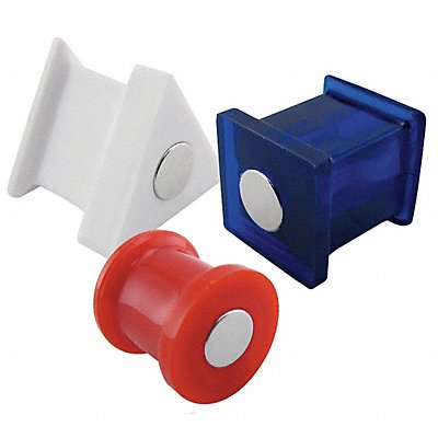 Magnetic Push Pins Red White Blue PK6 MPN:7507