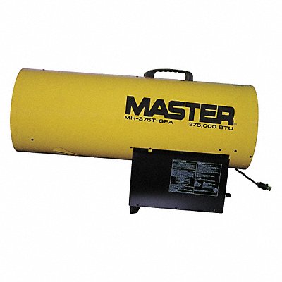 Portable Gas Torpedo HeatrLP 1500 cfm MPN:MH-375T-GFA