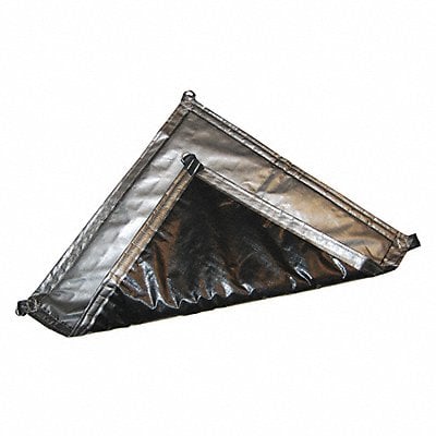 Tarp Black/Silver 6 x 25 ft Cut Size MPN:ITP-02-0625