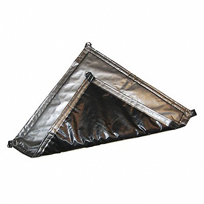 Tarp Black/Silver 12 x 16 ft Cut Size MPN:ITP-02-1216