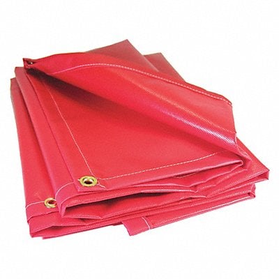 Tarp Red 14 x 16 ft Cut Size MPN:SAL-02-1418