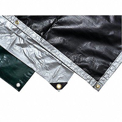 Tarp 12 ft x 20 ft Silver/Black MPN:TTS-12000-1220