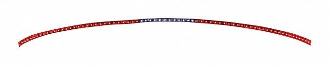 Strip Lighting Clear LED 48 L x 1/2 W MPN:MLS-STTBU48