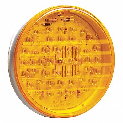 Stop Turn and Tail Light Round Amber MPN:AX44YG-KIT