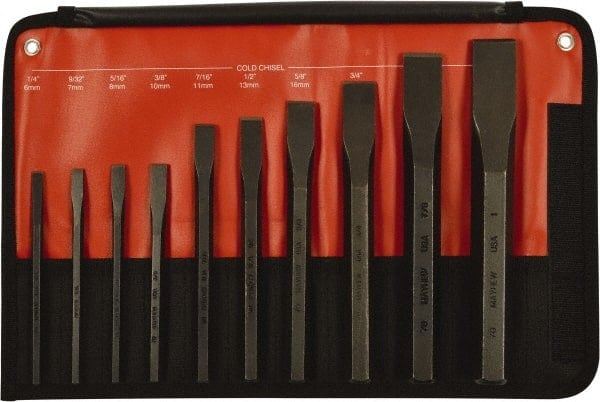 10 Piece Cold Chisel Set MPN:61510