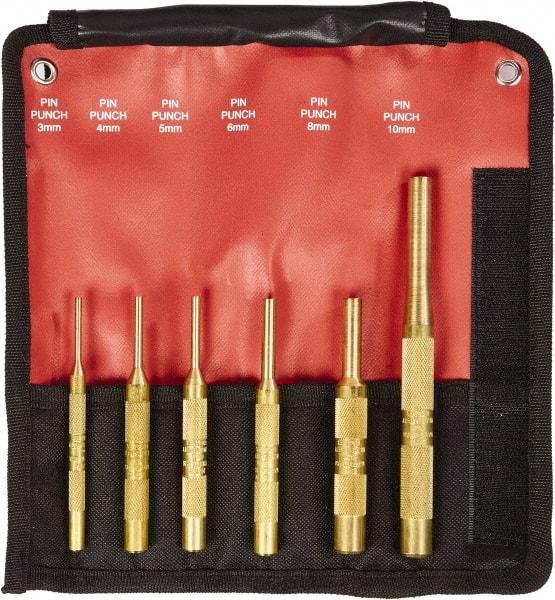 Pin Punch Set: 6 Pc MPN:61386