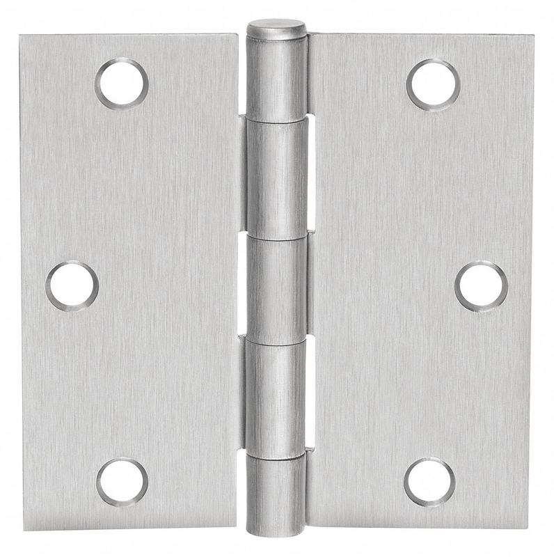 Butt Hinge Screw-On Satin Chrome MPN:3 x3  1400 26D