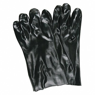 Chemical Gloves L 10 in L Smooth PVC PR MPN:6200