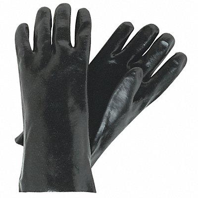 Gloves PVC L 14 in L Interlock PR PK12 MPN:6300