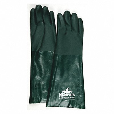 Gloves PVC L 18 in L Jersey PR PK12 MPN:6418