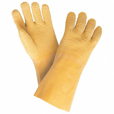 Gloves Latex S 12 in L Crinkle PR MPN:6845S