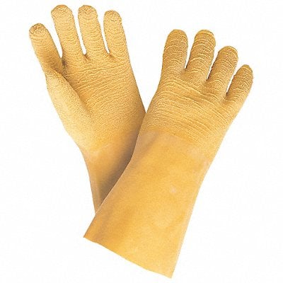 J4449 Chemical Gloves XL 12 in L Crinkle PR MPN:6845XL