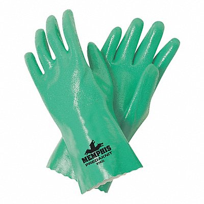 J4427 Chemical Gloves L 12 in L Green PK12 MPN:9782L