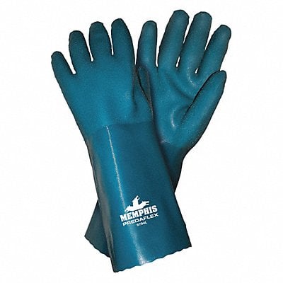 Chemical Gloves L 14 in L Blue PR MPN:9794L