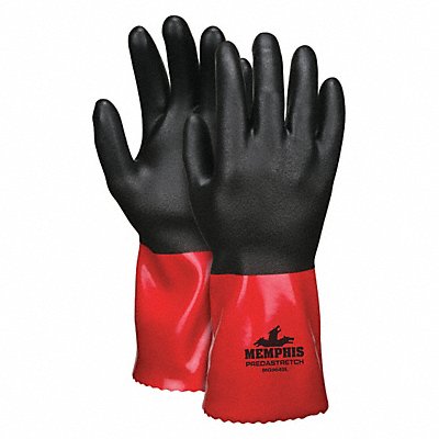 Gloves Nitrile L 12 in L Nylon PK12 MPN:MG9648L