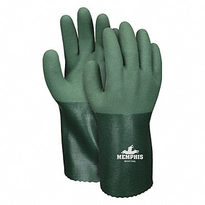 J5033 Gloves Nitrile L 12 in L Sandy PR PK12 MPN:MG9756L