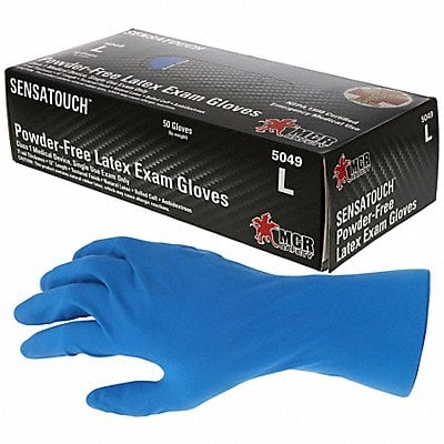 Disposable Gloves Rubber Latex L PK50 MPN:5049L