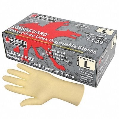 Disposable Gloves Rubber Latex S PK100 MPN:5055S