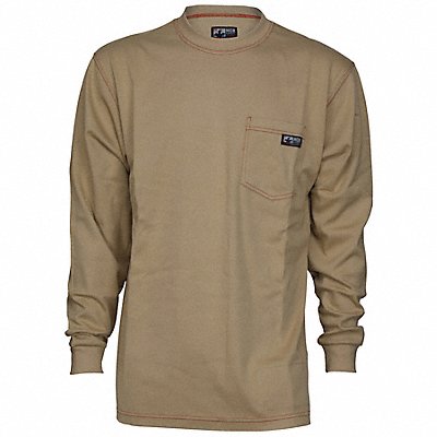 K3893 FR Long Sleeve Shirt 10.6 cal/sq cm Tan MPN:LST1TL