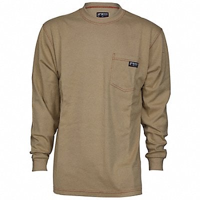 K3893 FR Long Sleeve Shirt Tan S Regular MPN:LST1TS