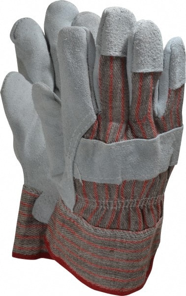 Gloves: Size L, Fleece Cotton-Lined, Cowhide MPN:1200S