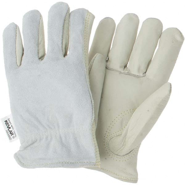 Size S Leather Abrasion Protection Work Gloves MPN:32057S