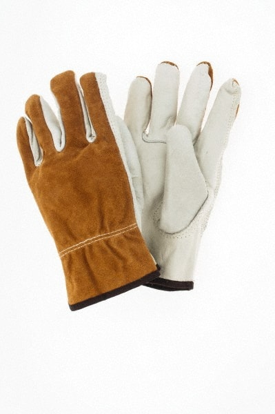 Gloves: Size L, Cowhide MPN:3205L