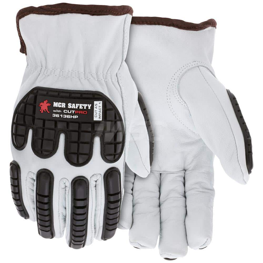 Cut, Puncture & Abrasive-Resistant Gloves:  Small,  ANSI Cut  N/A,  ANSI Puncture  3,  Engineered Yarn Lined, MPN:36136HPXXL