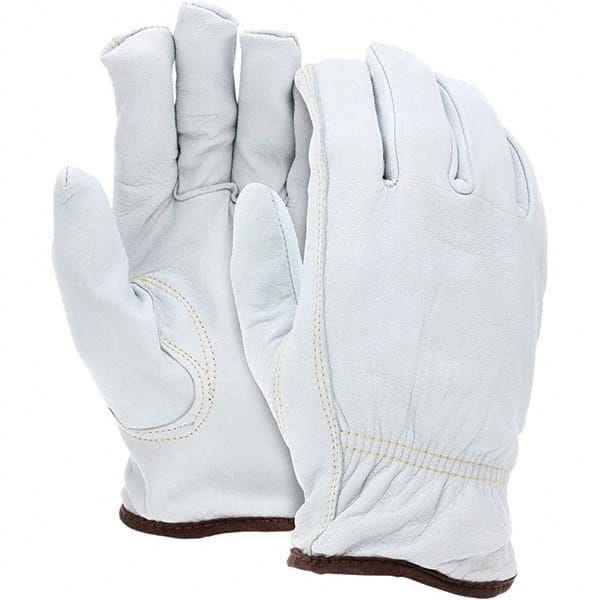 Cut, Puncture & Abrasive-Resistant Gloves: Size XL, ANSI Cut A4, ANSI Puncture 3, Leather & HPPE MPN:3613HXL