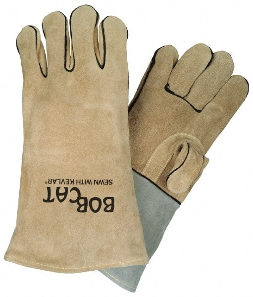 Welding Gloves: Leather, General Welding Application MPN:4740