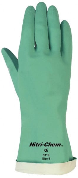 Chemical Resistant Gloves:  Size Small,  15.00 Thick,  Nitrile,  Supported, MPN:5317E