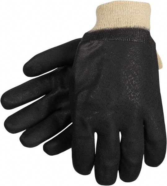 Chemical Resistant Gloves: Large, Polyvinylchloride, Supported MPN:6500SJ